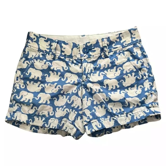Lilly Pulitzer Tusk In Sun Callahan Shorts Size 00 - Picture 2 of 6